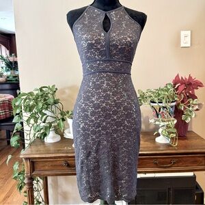 Sleeveless Lace Dress